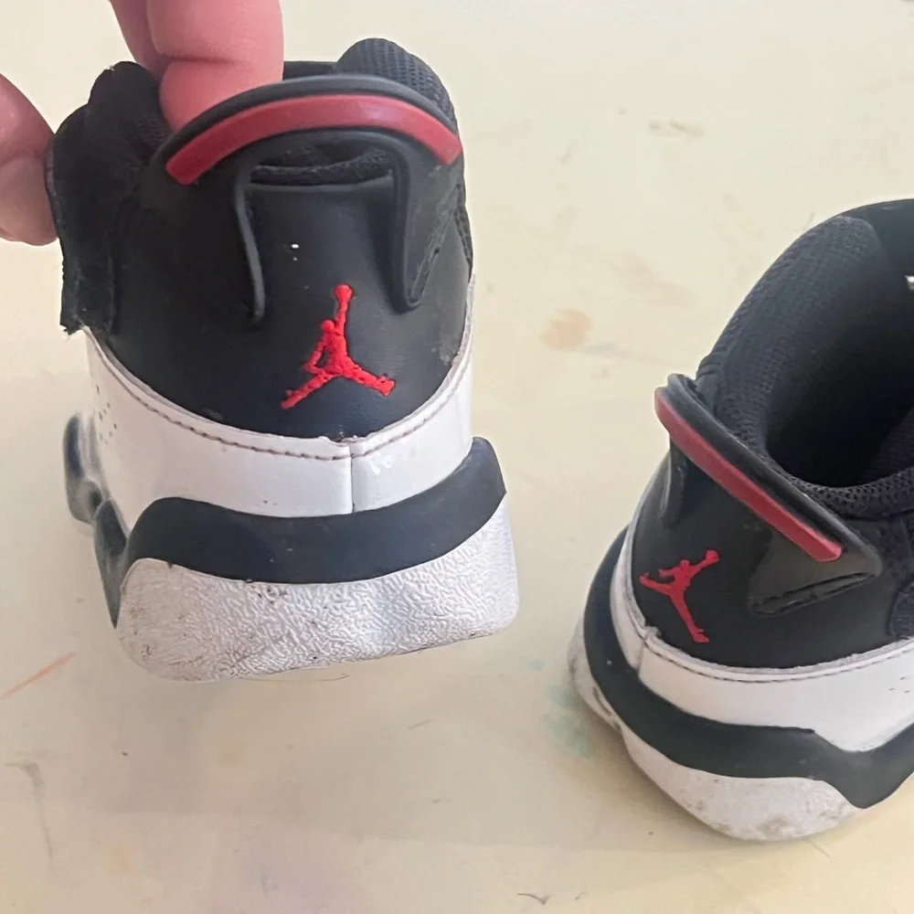 Toddler Air Jordan 6 Rings Basketball Shoes - Picture 3 of 8